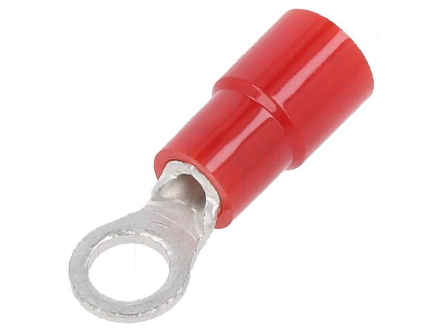Uiteinde: oog; M3,5; Ø: 3,7mm; 0,3÷1,65mm2; klemmen; voor draad Uiteinde: oog; M3,5; Ø: 3,7mm; 0,3÷1,65mm2; klemmen; voor draad